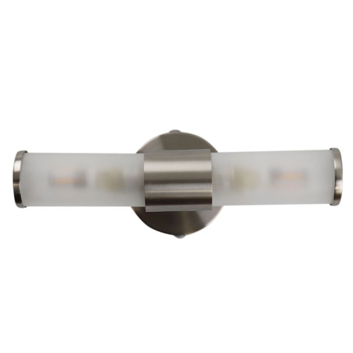 Modern badrumslampa vägg nickel, Callum, IP44