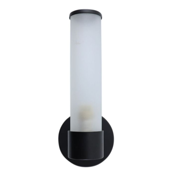 Modern badrumslampa vägg svart, Callum, IP44