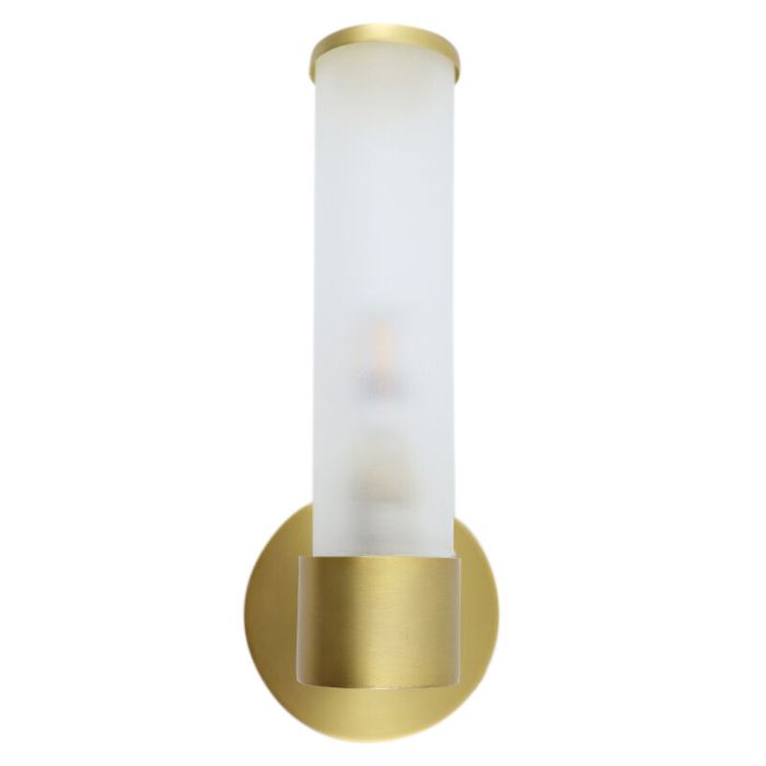 Modern badrumslampa vägg guld, Callum, IP44