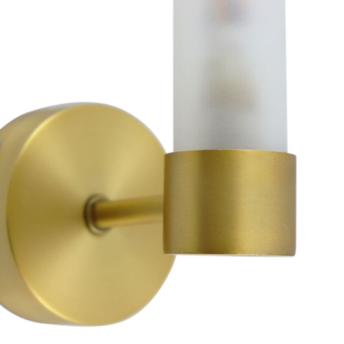 Modern badrumslampa vägg guld, Callum, IP44