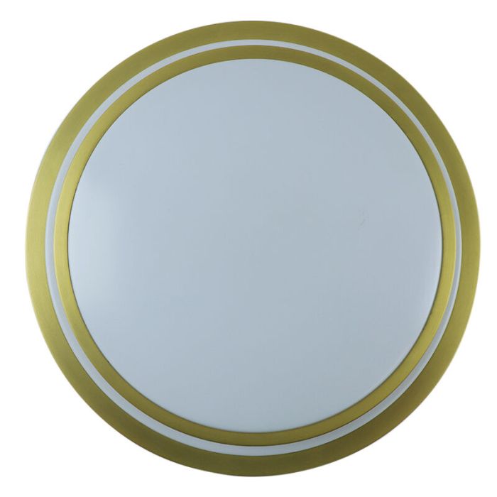 Modern taklampa badrum guld, Jaro, 12W, 3000K LED, IP44