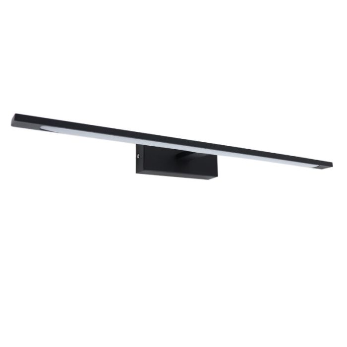 Modern spegelbelysning svart, Steffy, 8W, 3000K LED, IP44