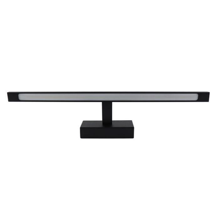Modern spegelbelysning svart, Steffy, 8W, 3000K LED, IP44