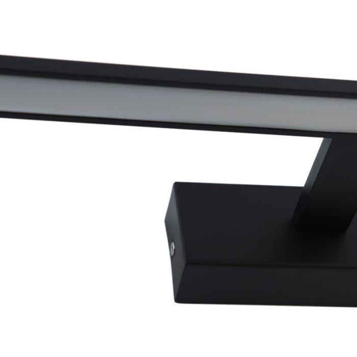 Modern spegelbelysning svart, Steffy, 8W, 3000K LED, IP44