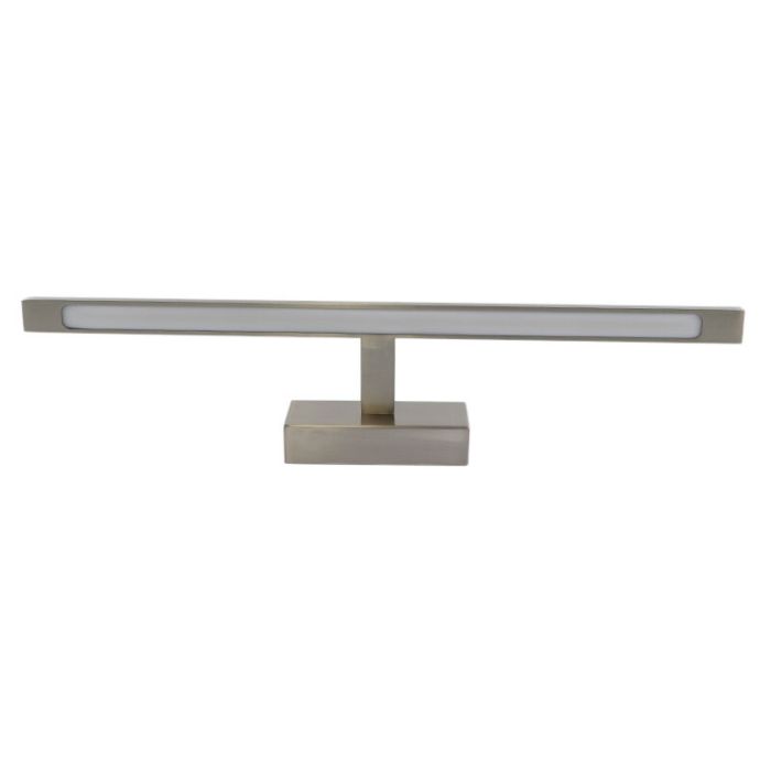 Modern spegelbelysning nickel, Steffy, 8W, 3000K LED, IP44