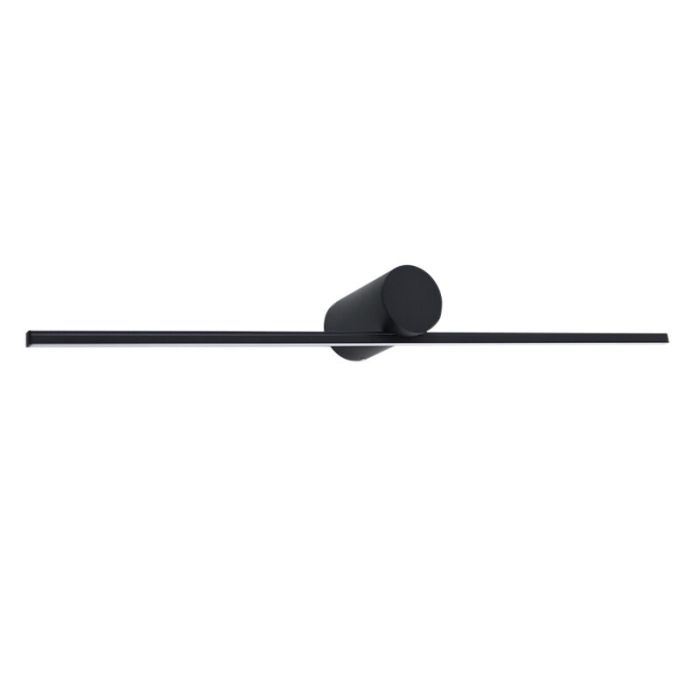 Modern spegelbelysning svart, Haiko, 8W, 3000K LED, IP44