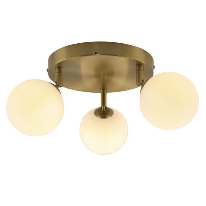 Modern taklampa badrum vit, Amer, IP44