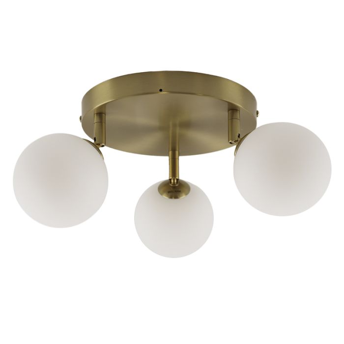 Modern taklampa badrum vit, Amer, IP44