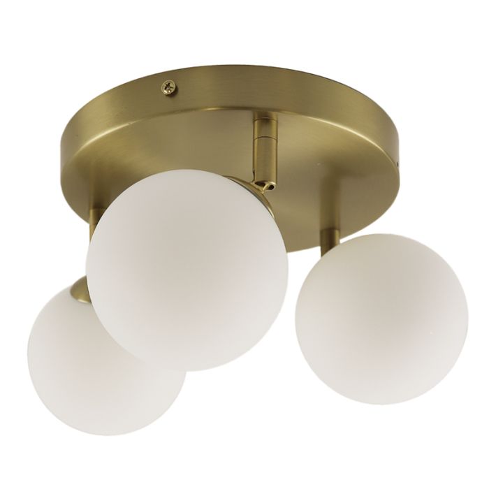 Modern taklampa badrum vit, Amer, IP44