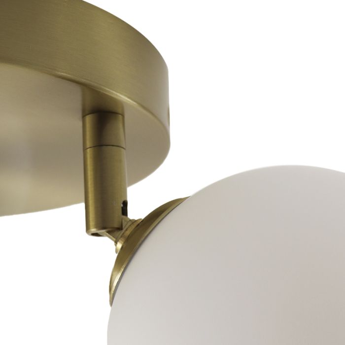 Modern taklampa badrum vit, Amer, IP44