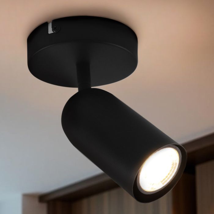 Modern spotlight tak svart, Jacey