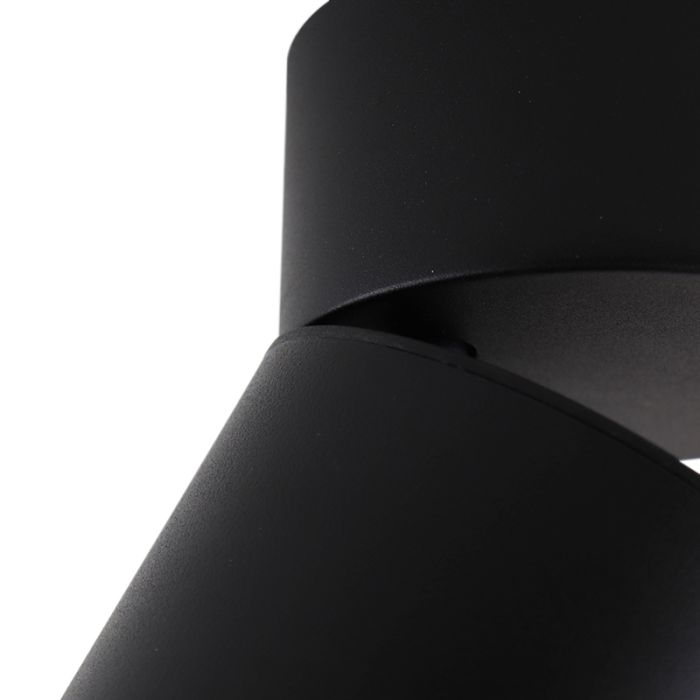 Modern spotlight tak svart, Thomas