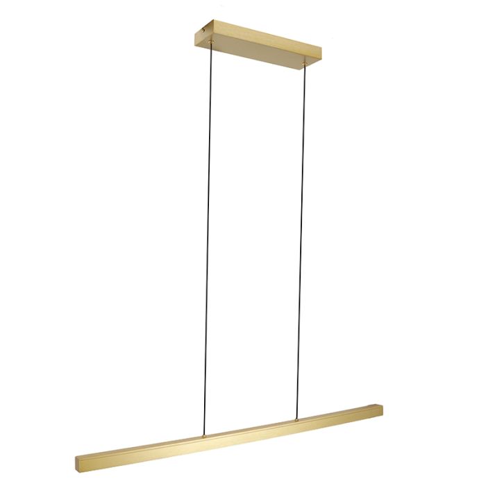 Modern fönsterlampa mässing, Iwan, 18W, 2700K LED