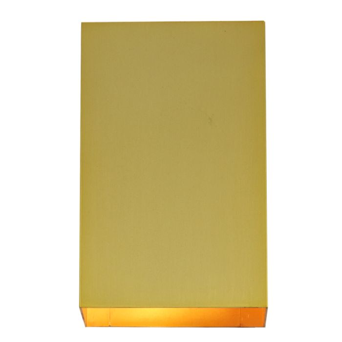 Modern vägglampa mässing, Perry