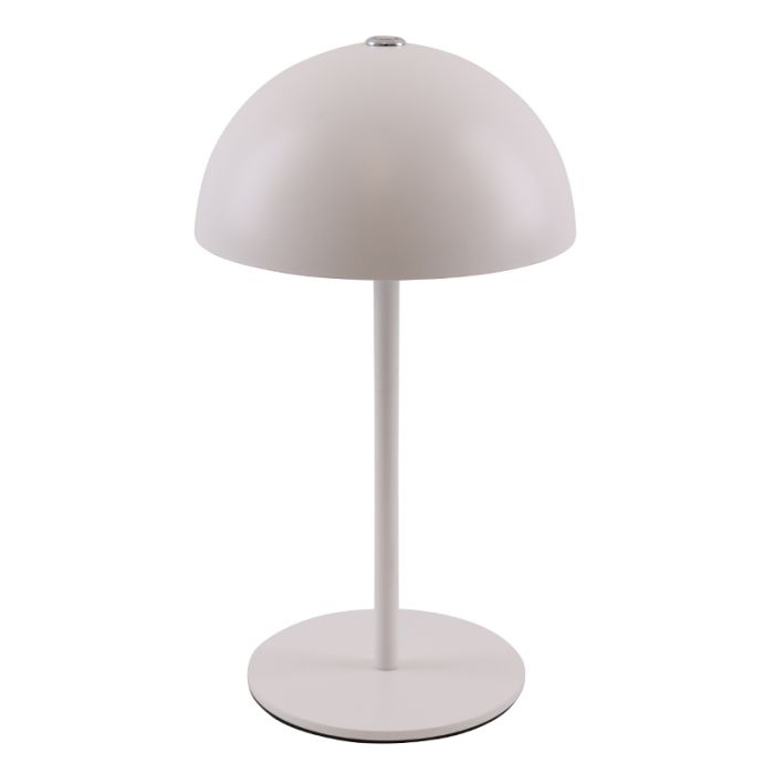 Retro bordslampa vit, Douwe, 4W, dim to warm LED, med beröringsdimmer