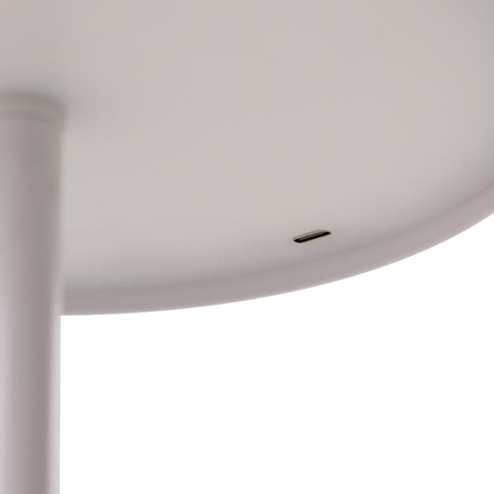 Retro bordslampa vit, Douwe, 4W, dim to warm LED, med beröringsdimmer