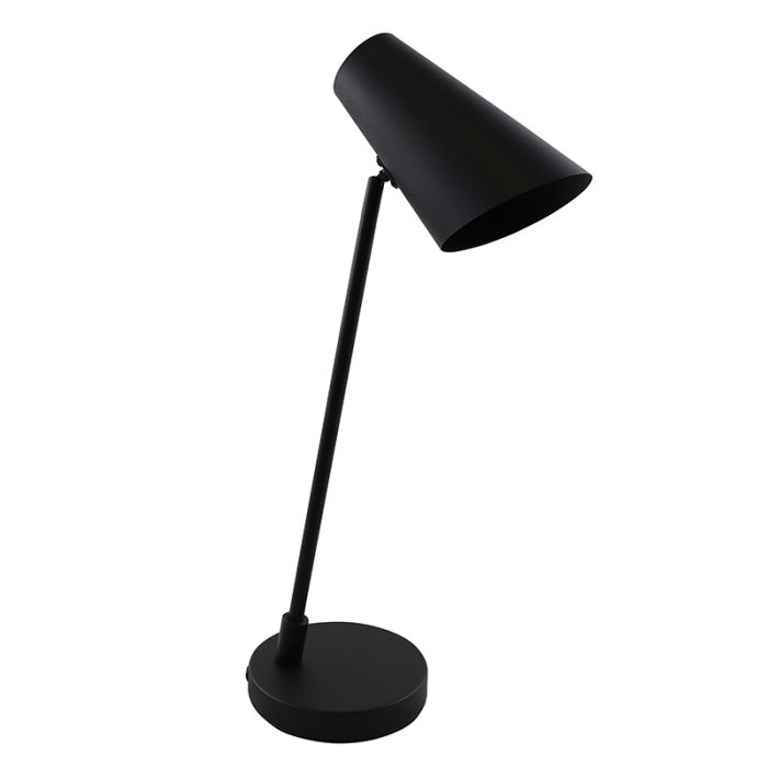 Modern bordslampa svart, Taro, med brytare
