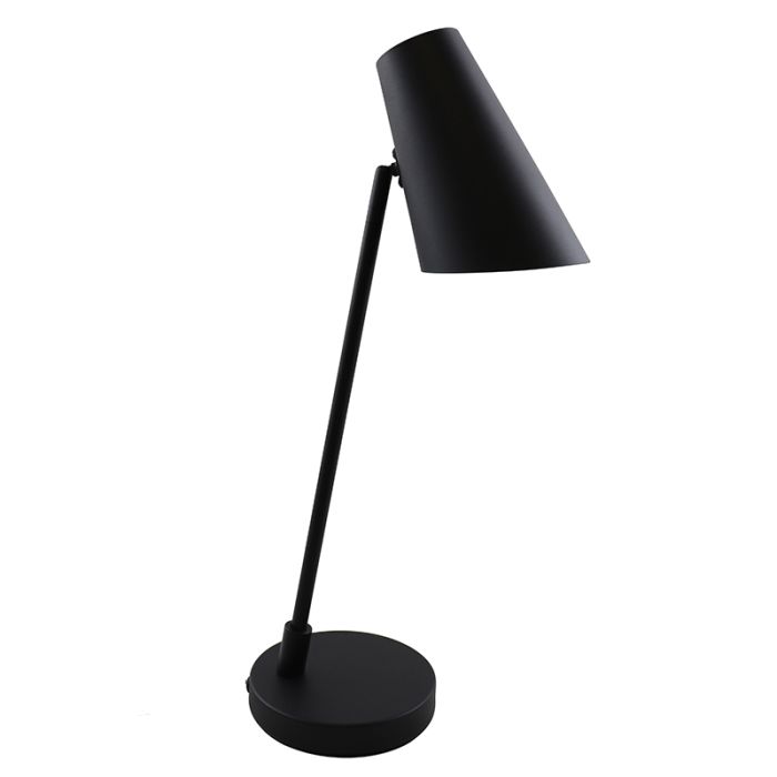 Modern bordslampa svart, Taro, med brytare