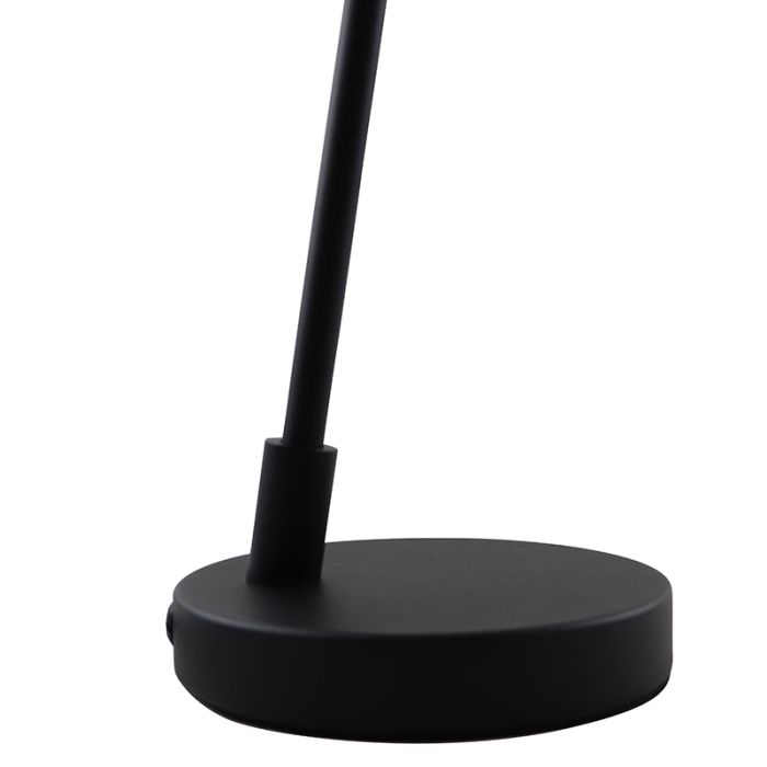 Modern bordslampa svart, Taro, med brytare