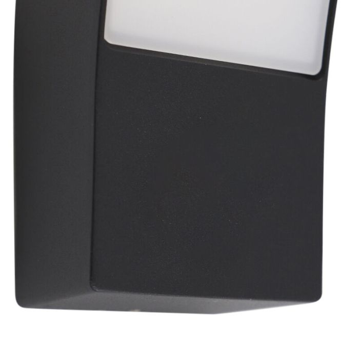 Modern utelampa svart, Manel, 12W, 3000K LED, IP44