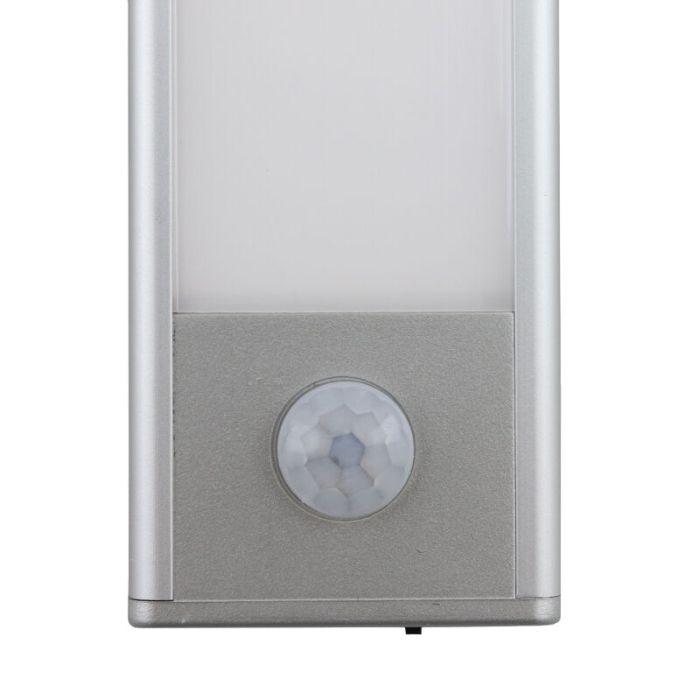 Silver skåplampa plast, Ilana, 1W, 3000K LED