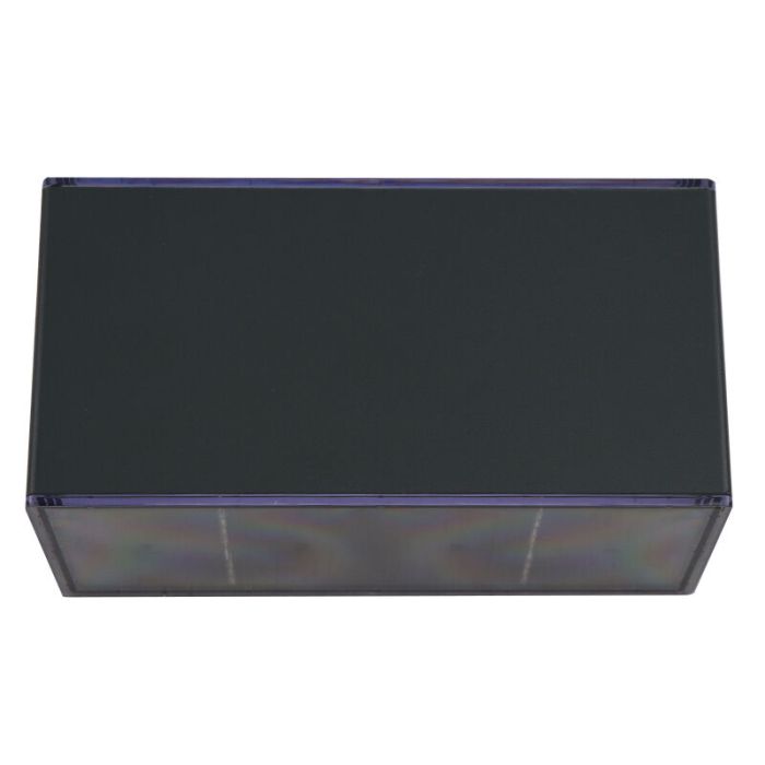 Svart utomhus vägglampa solcell plast, Sunaina, 1W, 3000K LED, IP65