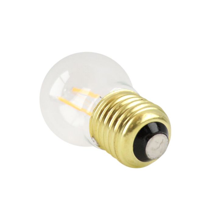 E27 LED lampa Sjors, IP44 (vattentät), 1,5 Watt, 2100K (Extra atmosfäriskt vit)
