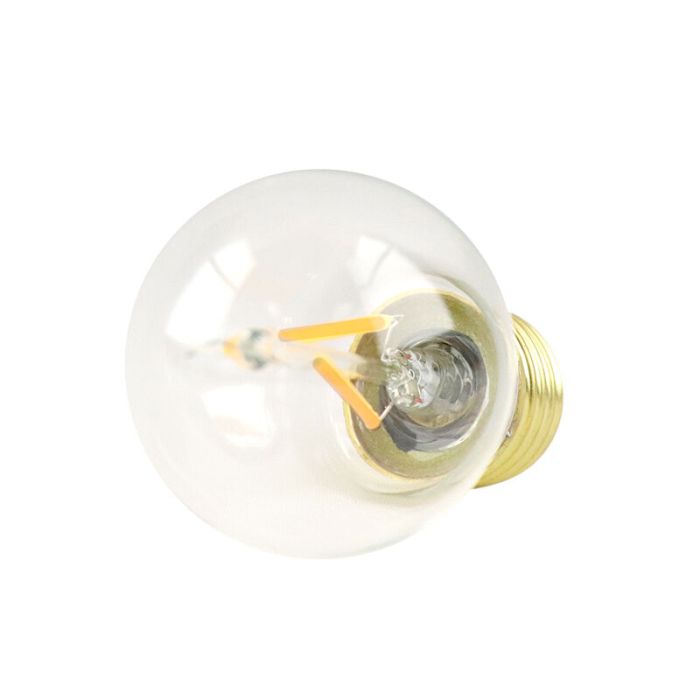 E27 LED lampa Sjors, IP44 (vattentät), 1,5 Watt, 2100K (Extra atmosfäriskt vit)