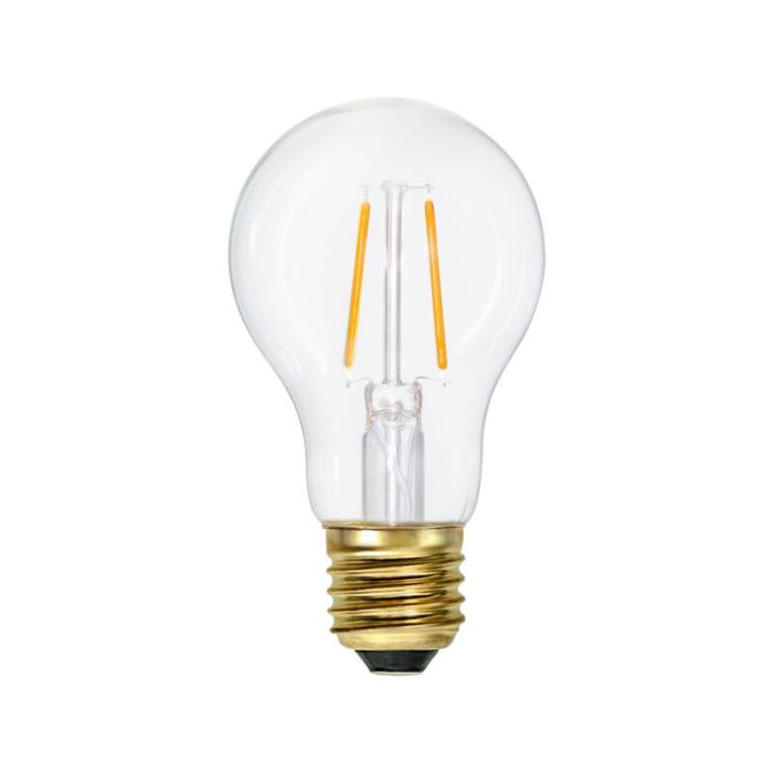 E27 LED lampa Sebas, IP44 (vattentät), 1,6 Watt, 2100K (Extra atmosfärisk vit)