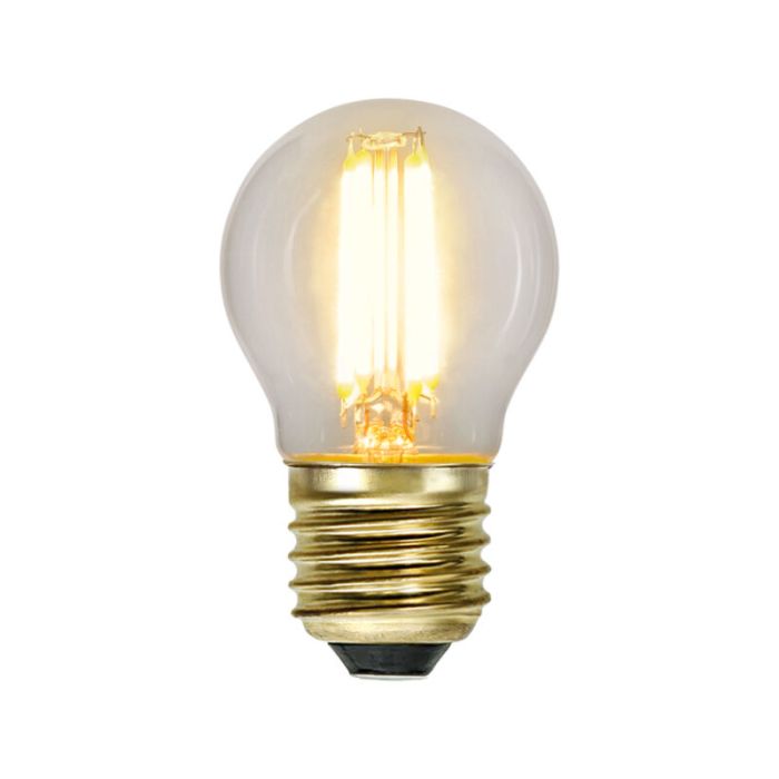 3-stegs dimbar E27 kullampa, 4w extra atmosfärisk vit