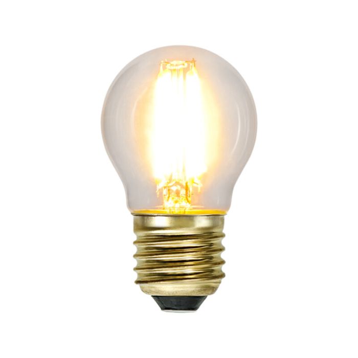 3-stegs dimbar E27 kullampa, 4w extra atmosfärisk vit