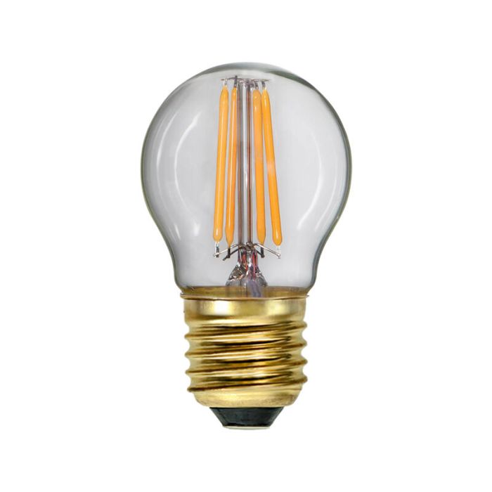 3-stegs dimbar E27 kullampa, 4w extra atmosfärisk vit