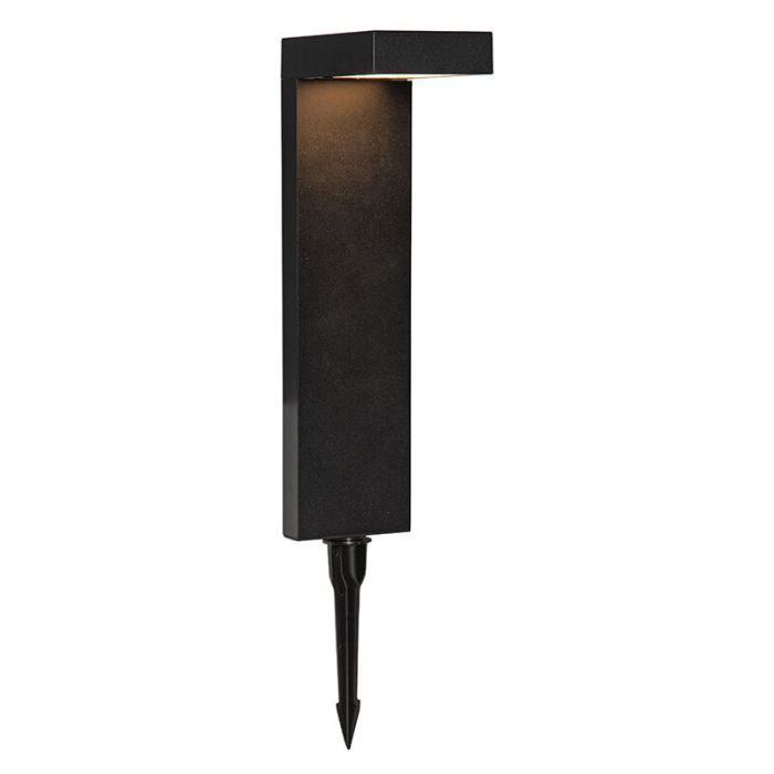 Modern solcellslampa markspjut svart, Anandi, 0,06W, 3000K LED, IP44