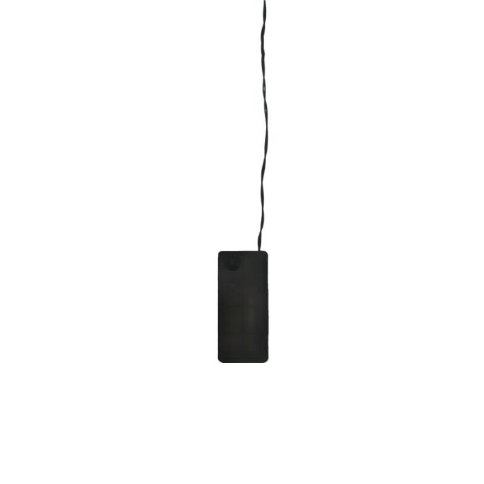 Rökglas Edison lampa, på batteri