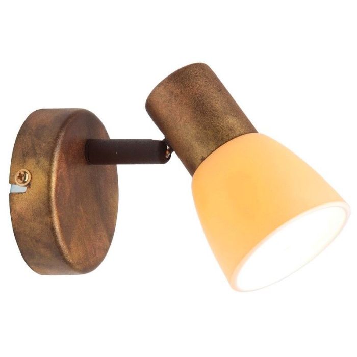 Metall vägglampa koppar, Alaya
