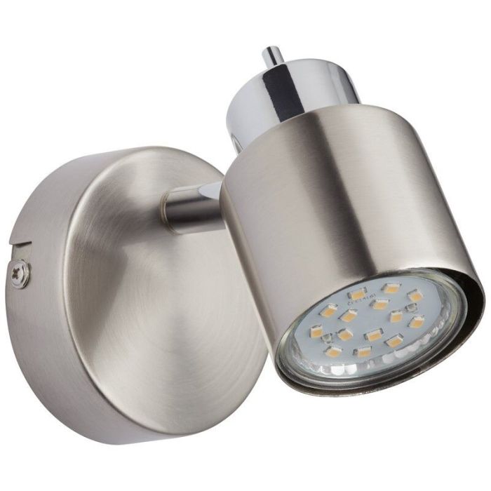 Modern vägglampa nickel, Fenne