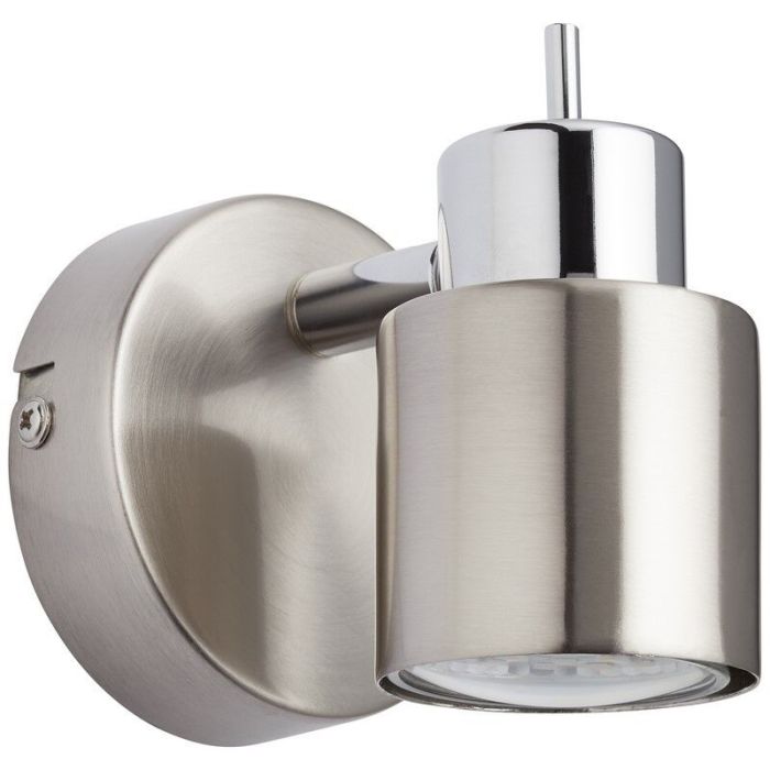 Modern vägglampa nickel, Fenne