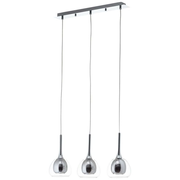 Modern fönsterlampa krom, Emmelien