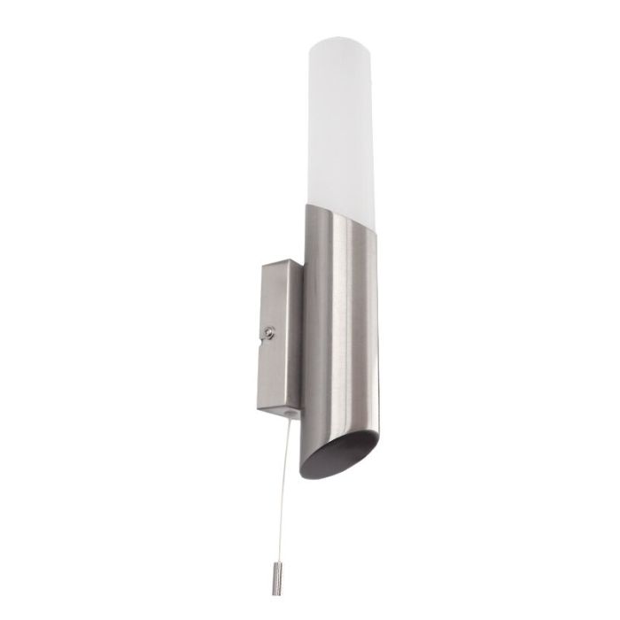 Modern vägglampa krom, Saya
