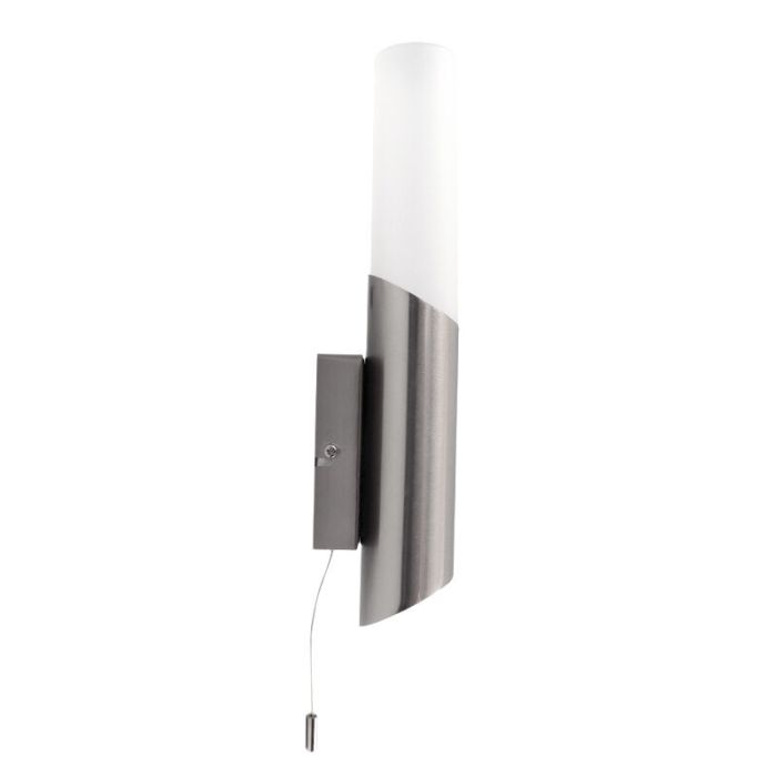 Modern vägglampa krom, Saya