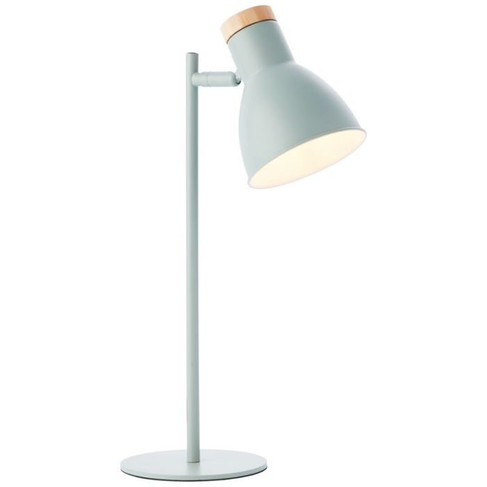 Trä bordslampa grön, Malu