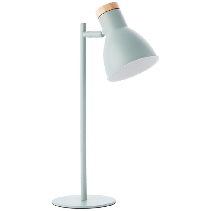 Trä bordslampa grön, Malu