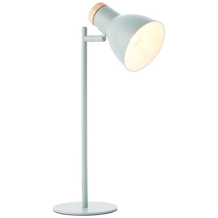 Trä bordslampa grön, Malu