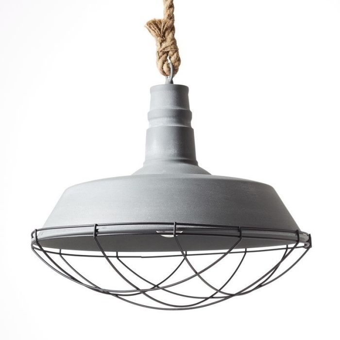 Industri fönsterlampa grå, Jeysmell