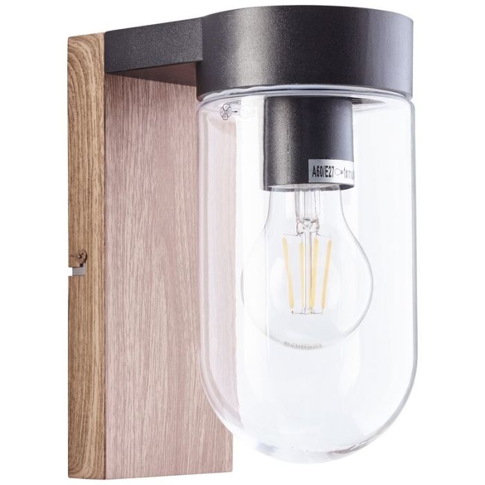 Modern utelampa svart, Danja, IP44