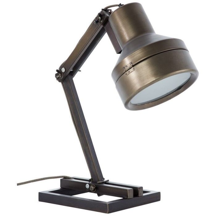 Retro bordslampa svart, Eliza, med brytare