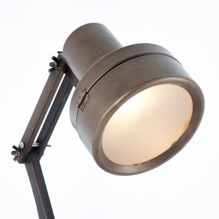 Retro bordslampa svart, Eliza, med brytare