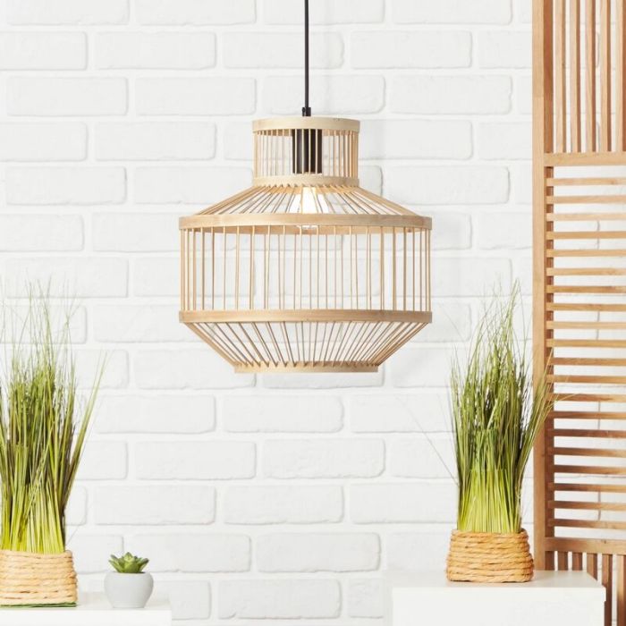 Trä fönsterlampa svart, Luit