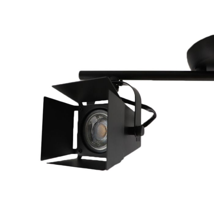 Industri spotlight tak svart, Jowenna, 5W, 3000K LED