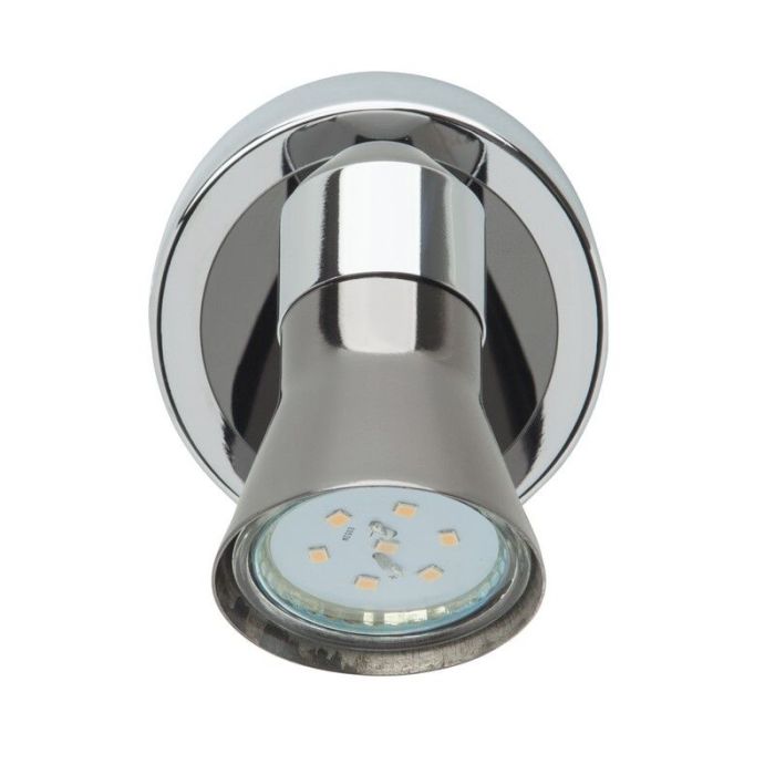 Metall vägglampa krom, Levijn